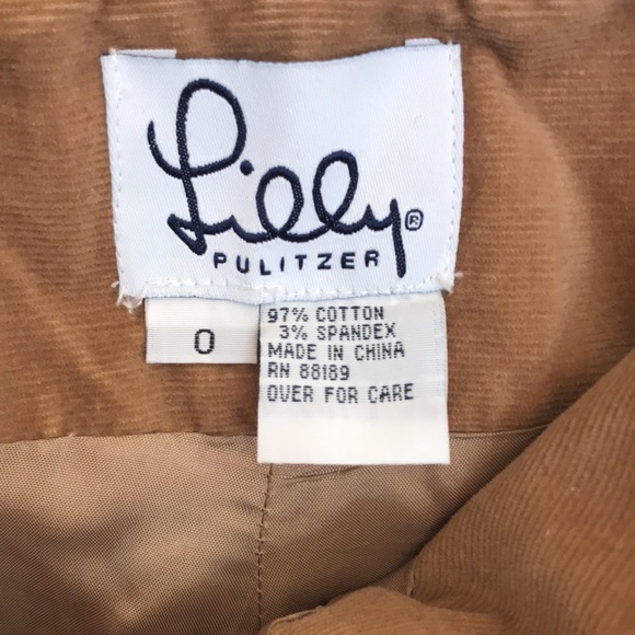 Vintage Lilly Pulitzer Patchwork Cords Pants - Picture 4 of 13